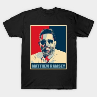 Matthew Ramsey Hope Pop Art T-Shirt